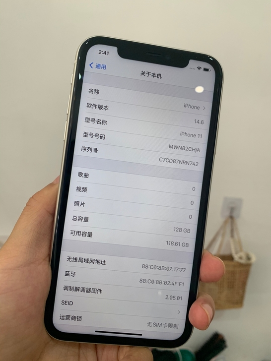 iPhone 11  128g  纯原