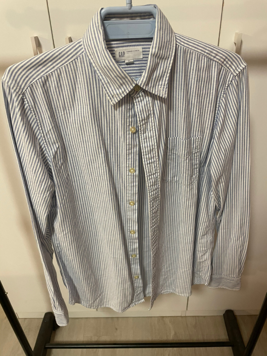 Gap 男士条纹衬衫
