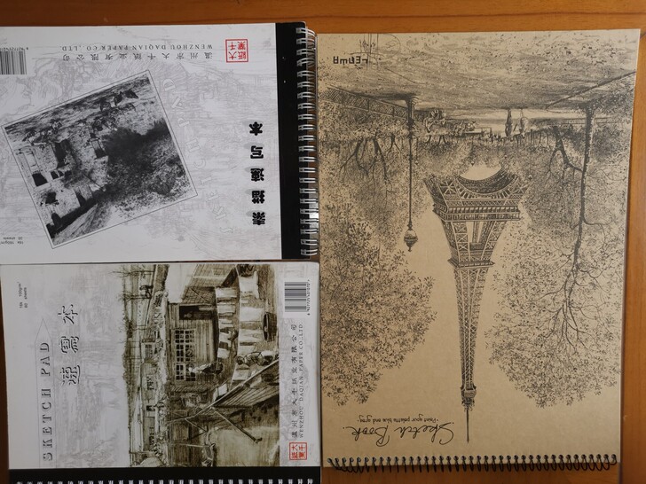 素描本3本,支持自提