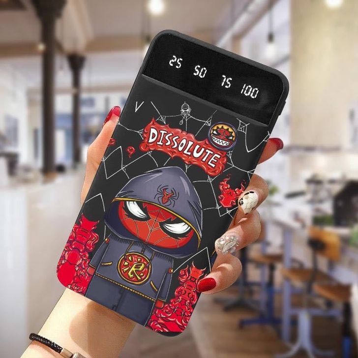 大容量充电宝可爱卡通学生苹果华为vivo通...