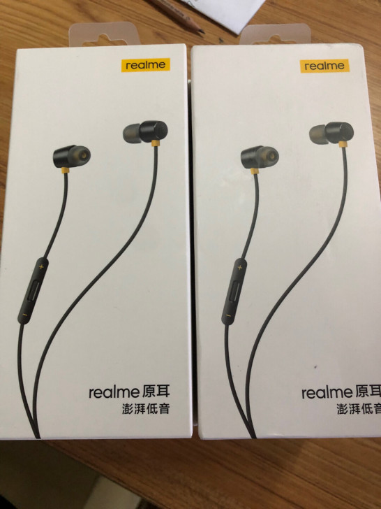 realme 原耳耳机 3.5插口 带线控...