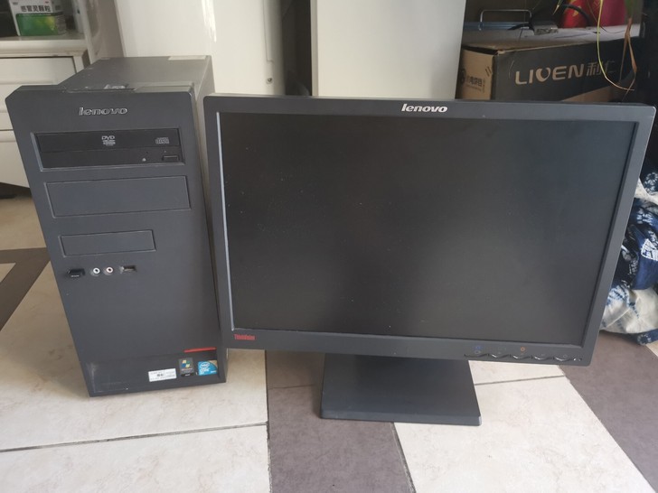 联想thinkvision商用台式机，用来...