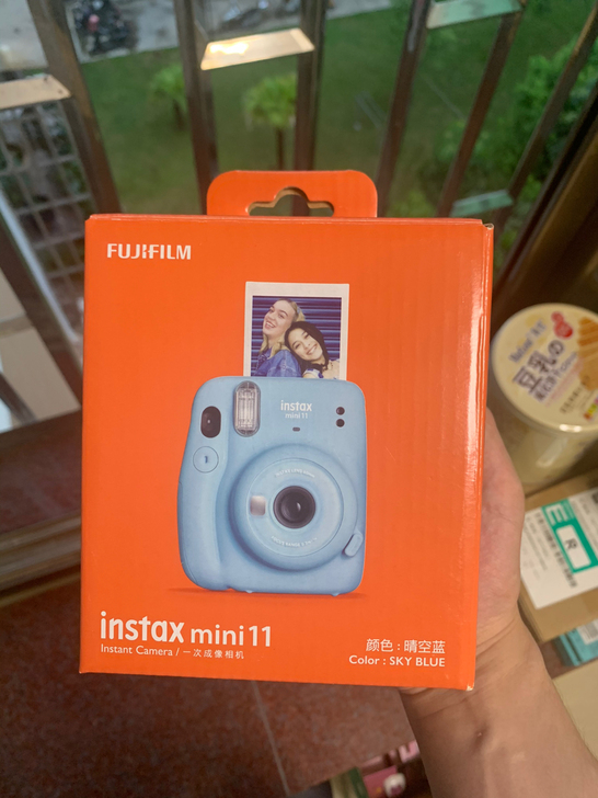正品拍立得mini11  晴空蓝 全新未开封