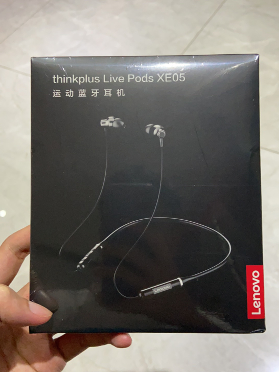 全新 联想EX05黑色 运动蓝牙耳机