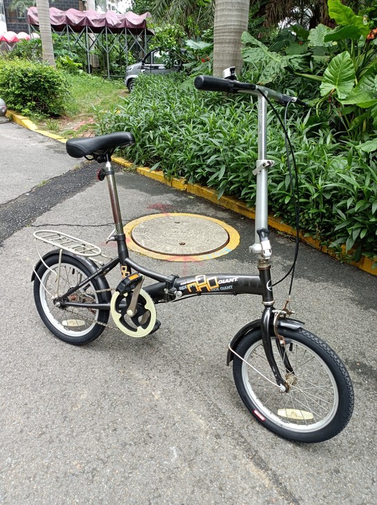 捷安特折叠自行车质量非常好