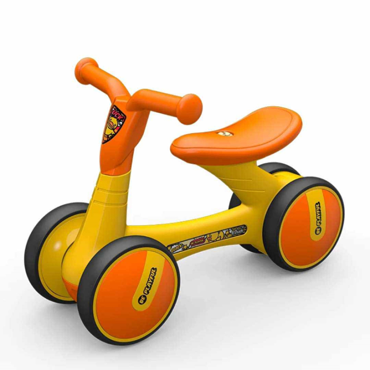 乐的平衡车小黄鸭