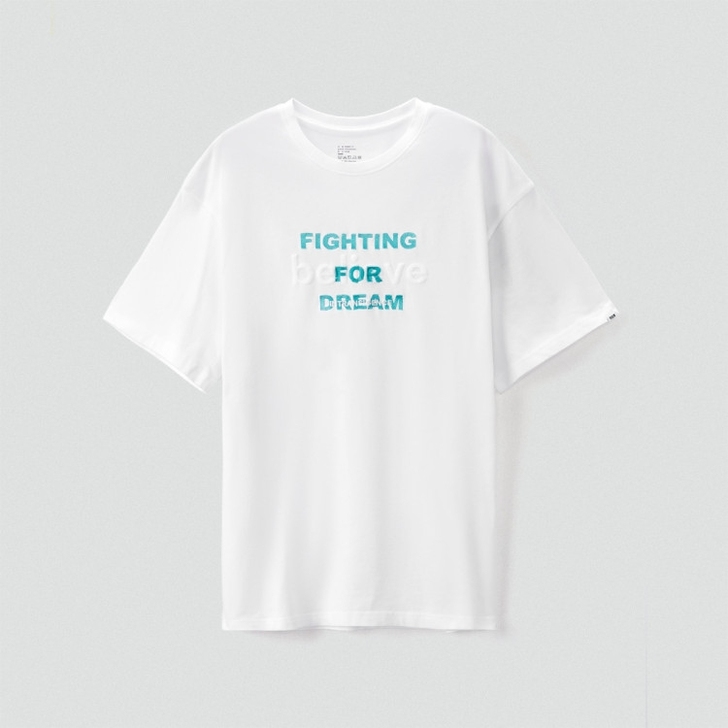 海澜## 2020男士短袖亲肤棉质科技感刺...