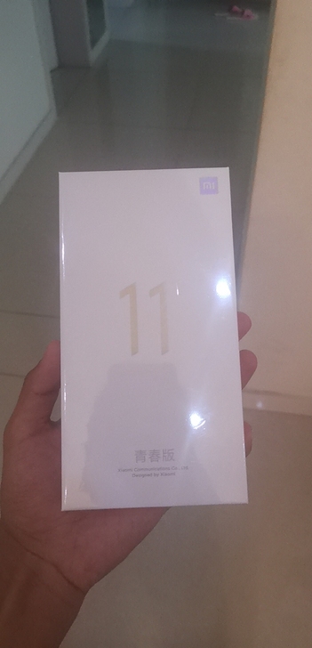 出小米11青春版 黑色  8+128 全新...