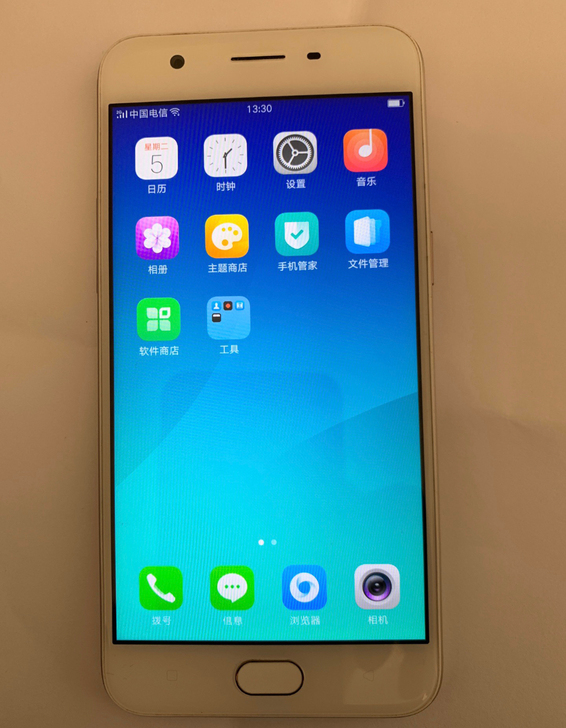 oppoa57手机 原装功能正常外观一般 ...