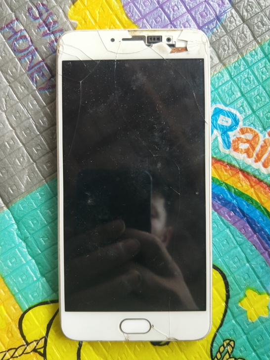 魅族note 3密码忘了  外屏碎了