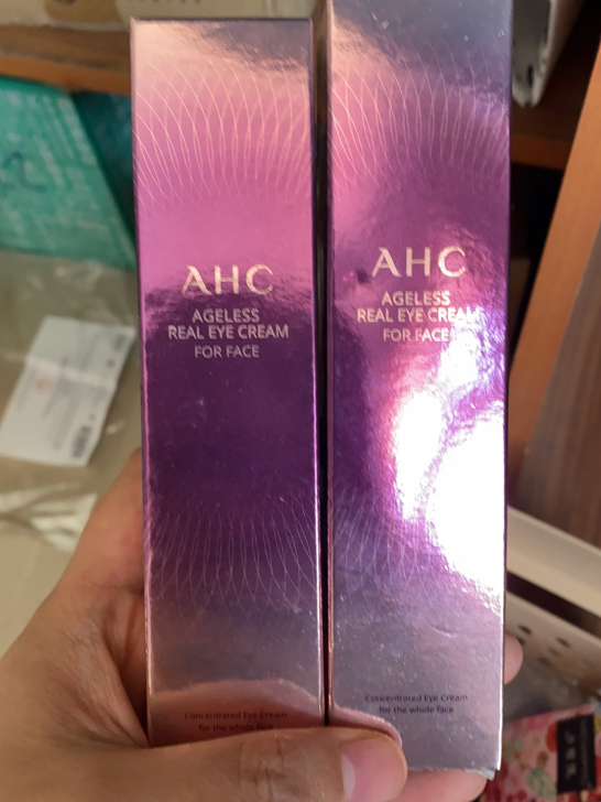 ahc眼霜 紫色 全新