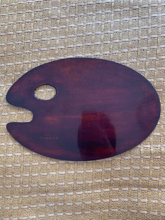 天然大漆木质油画颜料调色板 天然大漆制作无...