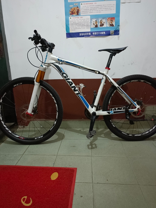 捷安特山地车，自行车，自组捷安特XTC车架...