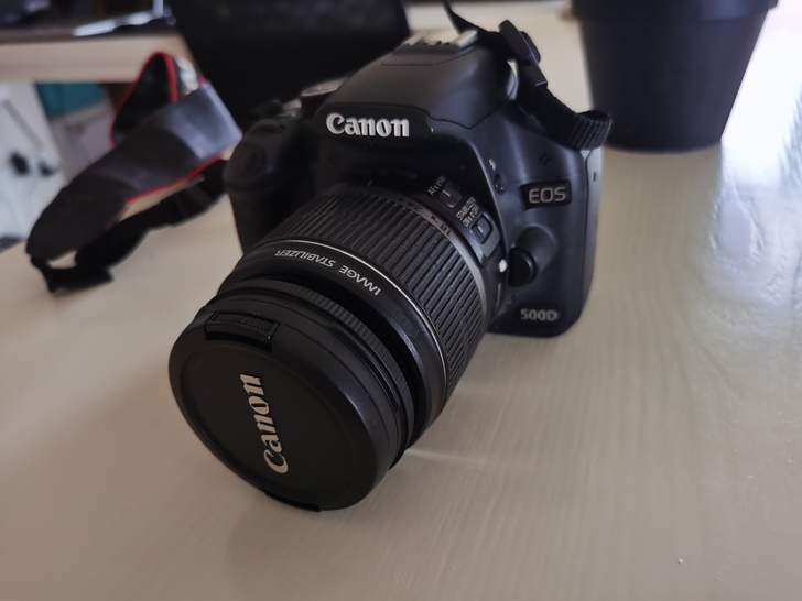 佳能EOS500D 套机 用的很少