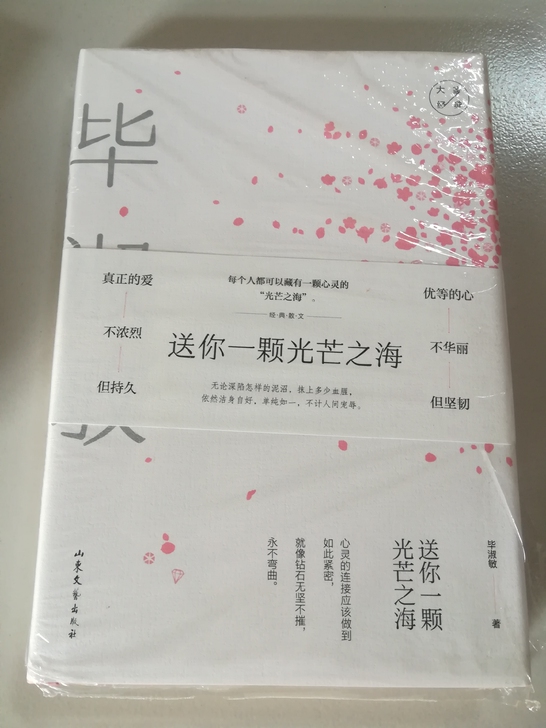 《送你一颗光芒之海》毕淑敏，全新一本，未拆...