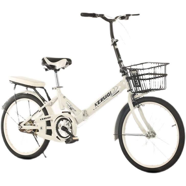 折叠自行车女式成年20寸超轻便携带变速减震...