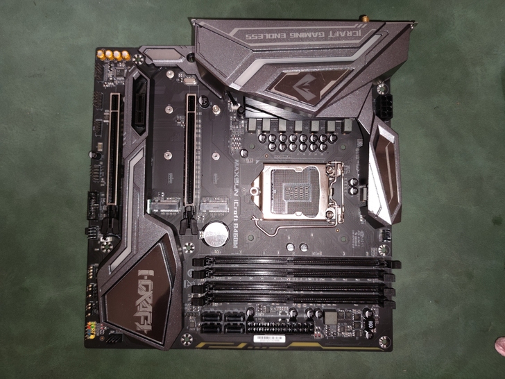 铭瑄b460m套装 电竞之心主板，仅安装使...