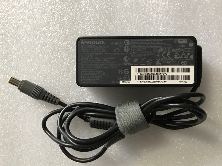 联想20v3.25A65W笔记本电脑电源适...