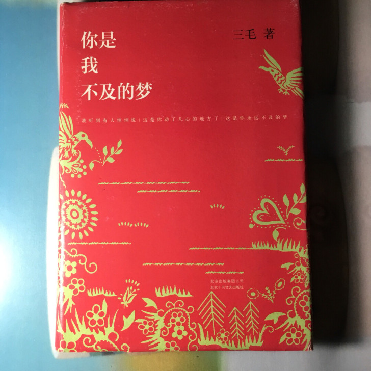 三毛 你是我不及的梦