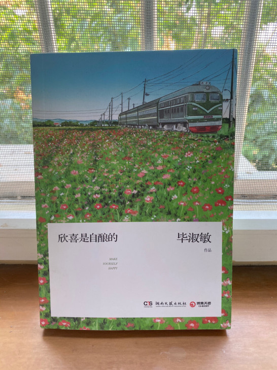 毕淑敏散文《欣喜是自酿的》，彩印，95新，...