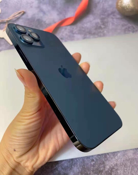 苹果12promax 海蓝色128G 国行...