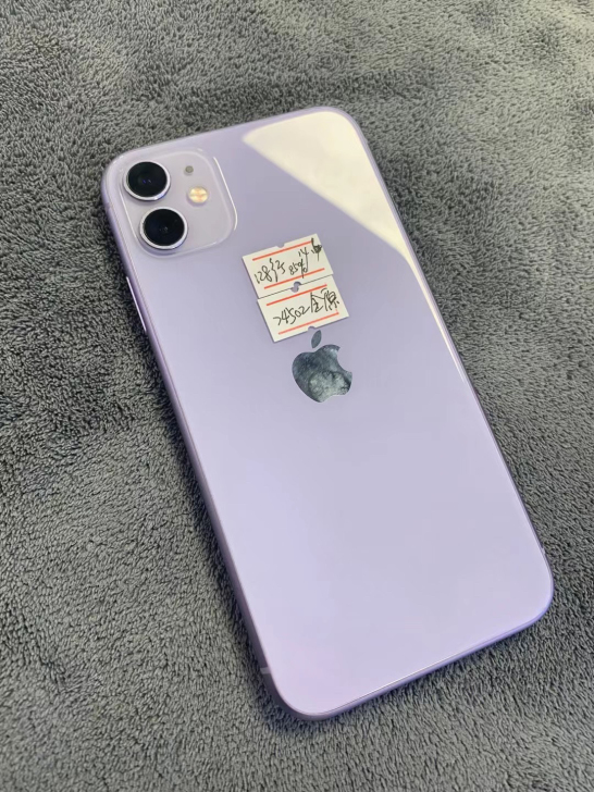 二手精品：苹果11 128g 紫色 双卡