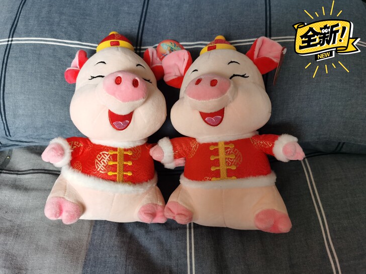 孩子爸单位玩游戏送的一堆玩偶,一直放在袋子...