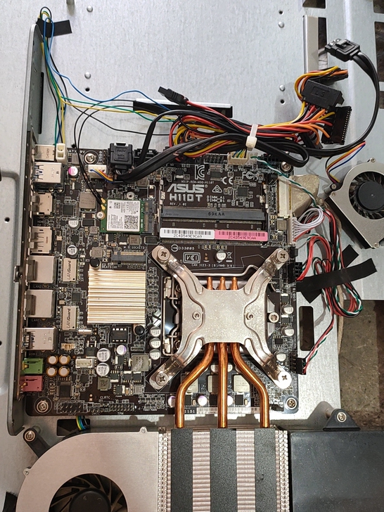 华硕h110T一体机主板