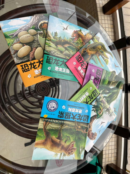 全新正版恐龙大探索，一套六本，让你体会视觉...