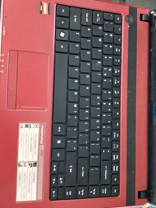 宏基4253笔记本电脑，整机除硬盘外套都齐...