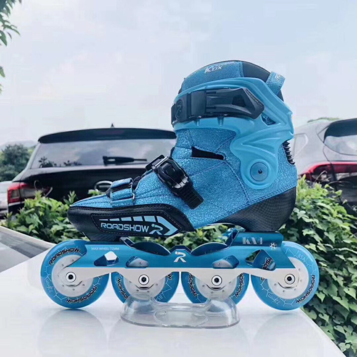 乐秀kx4+儿童碳纤平花鞋