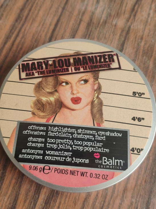 The  balm高光 mary-lou
