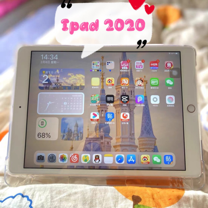 出闲置95新苹果ipad8代2020款wi...