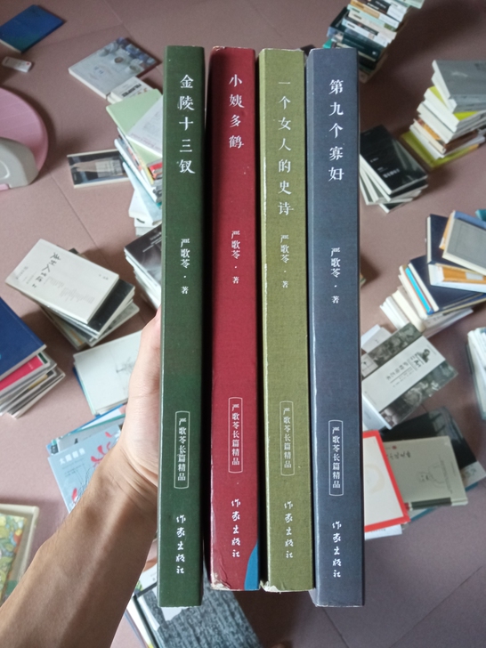 严歌苓小说 第九个寡妇 金陵十三钗 小姨多...