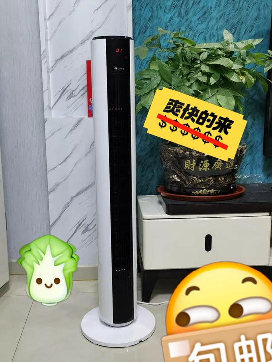亏本处理35台格力和小鸭塔扇塔扇