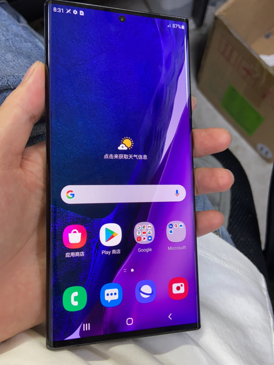 三星note20u，12+128.美版，完...