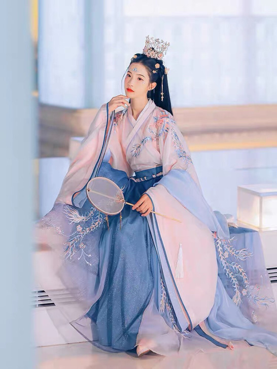 品牌型号 ：汉尚华莲凤栖汉服m码大全套