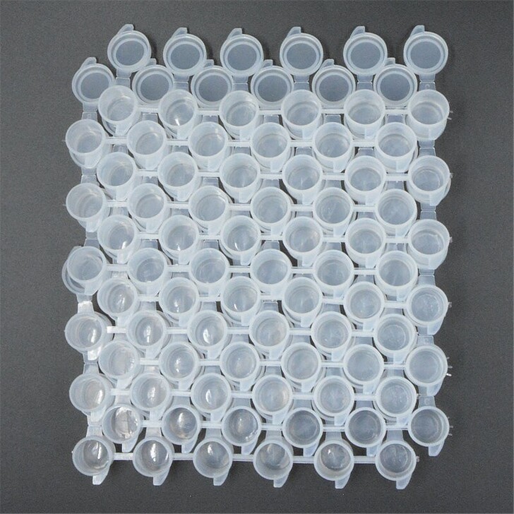 石膏彩绘空盒子分装丙烯颜料小盒装连体条5毫...