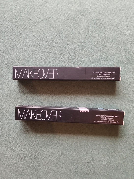 MAKEOVER防水睫毛膏双头金色管睫毛膏