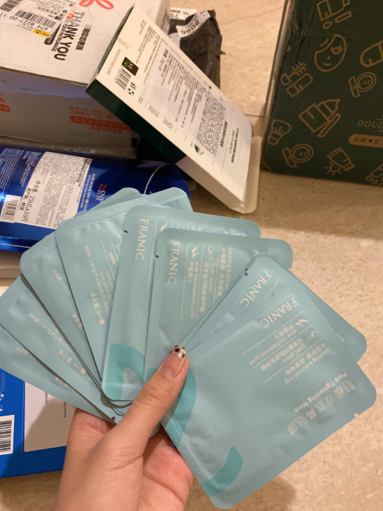 法兰琳收拾鼻贴也是剩的2步骤全部打包25包邮