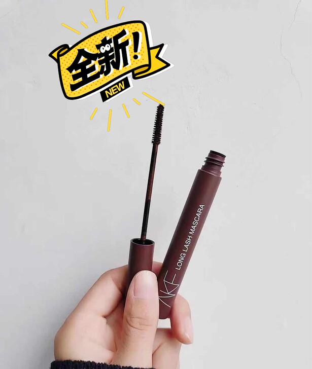 AKF睫毛膏不晕染纤长款卷翘款自然浓密细刷...