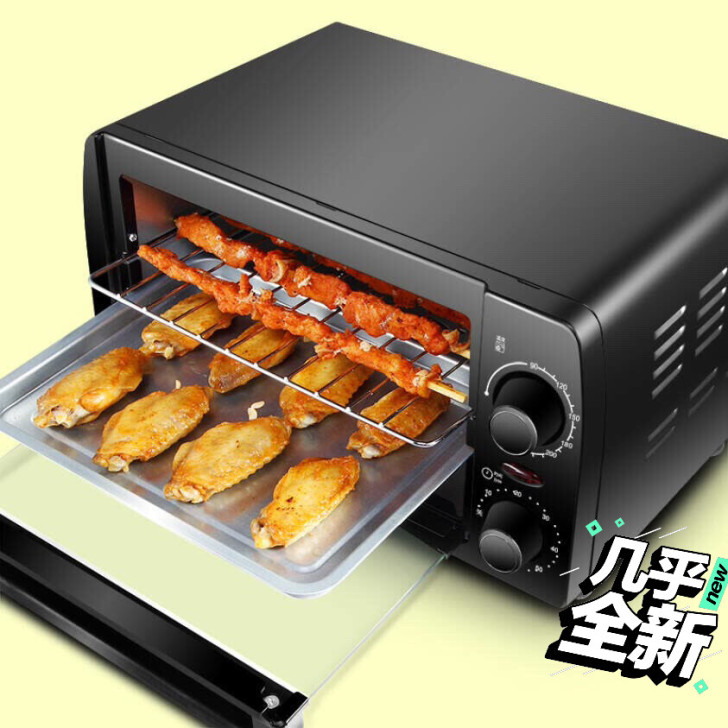 德尔玛烤箱 10L只用了一次，烤了点饼干。懒人再也没再用过，