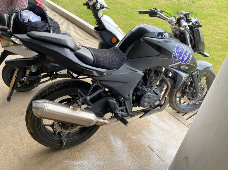 不玩了 摩托车250街车 摩托车 地平线 ...