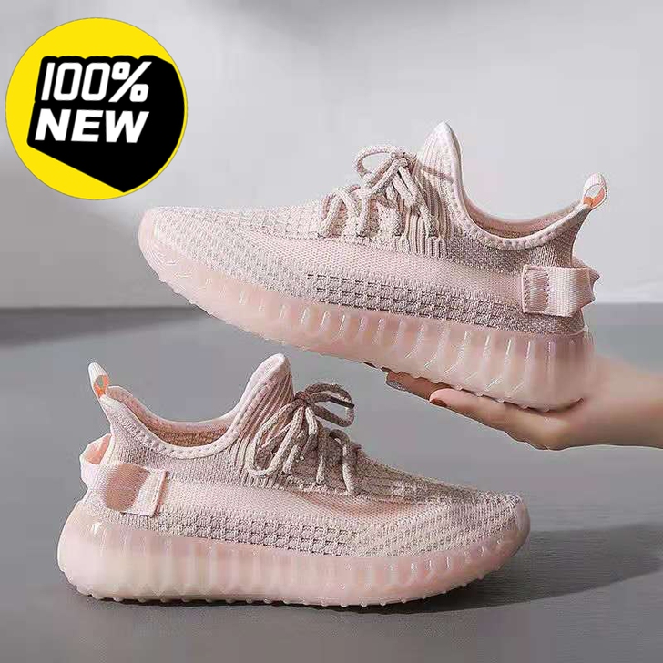 【新品】2021新款夏季椰子鞋飞织运动鞋透...