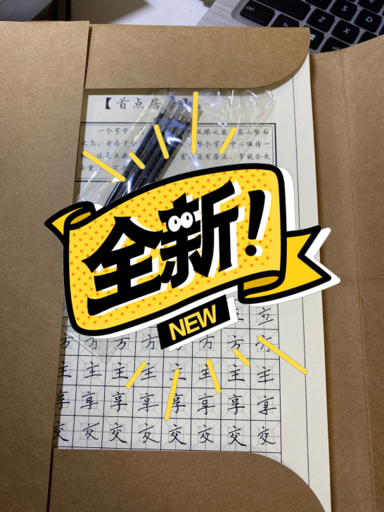 控笔顺练 字体  基本上全新的 没有怎么写...