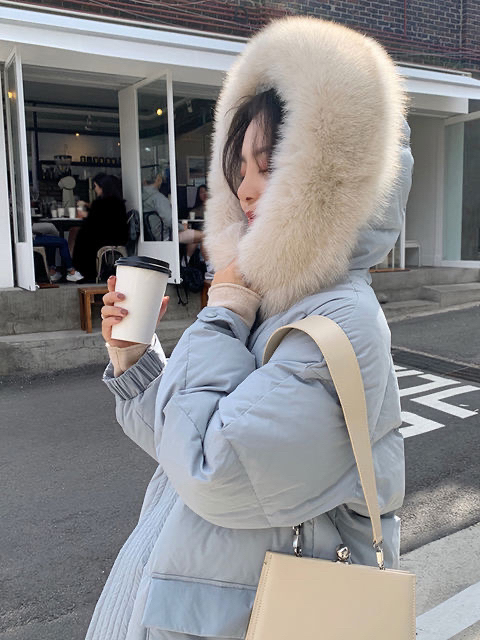 FFAN◆长款羽绒服女冬季新款时尚加厚