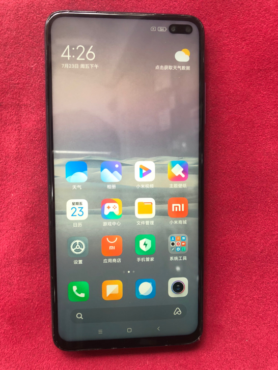 红米k30 全网通4g 8+256 换过后...