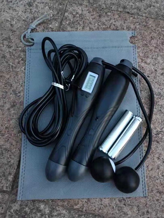 便宜出 跳绳 全新可拆卸负重款跳绳计数跳绳...