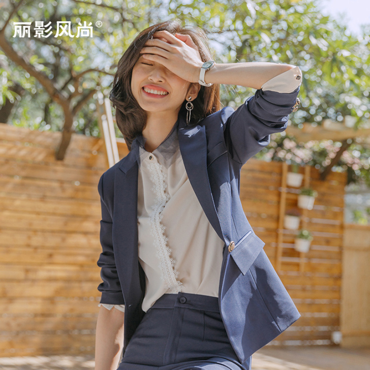 面试正装女套装大学生职业装 职场上班气质时...