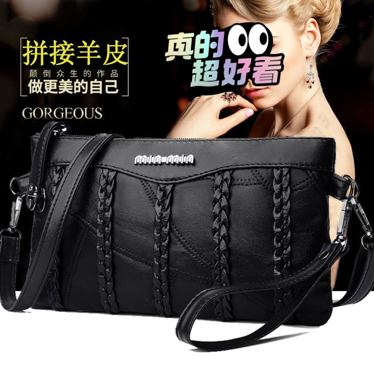 羊皮女包包女2021新款斜挎包女小包真皮女...